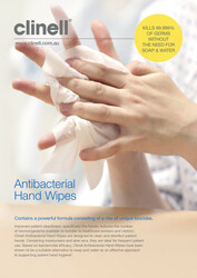 Antibacterial Wipes Brochure – Australia