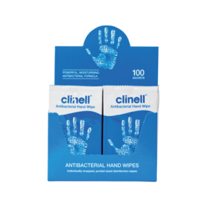 Clinell Antibacterial Hand Wipes 100