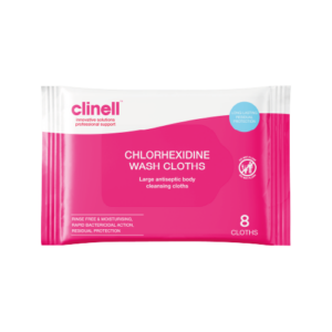 Clinell Chlorhexidine Wash Cloths 8