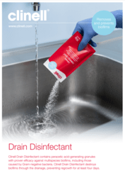 Drain Disinfectant Brochure Australia